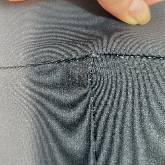 James Perse Y/OSEMITE Scuba Black and Gray Zippered Leggings size 1 small - Picture 10 of 15